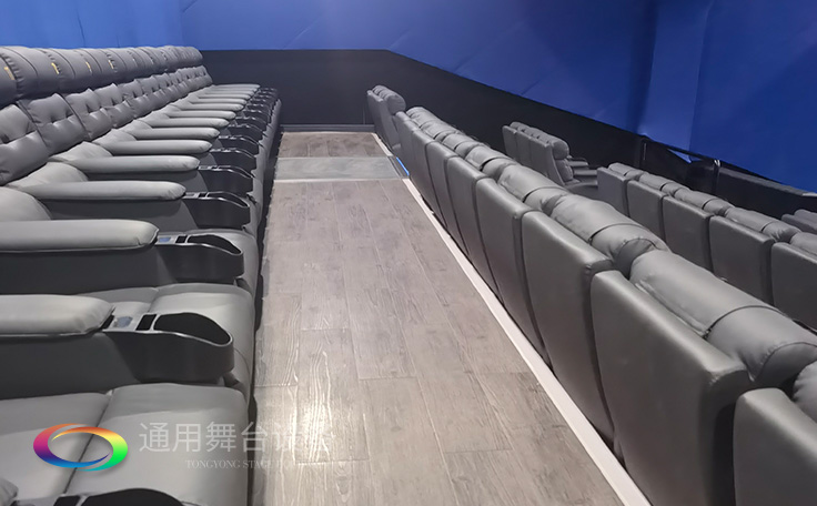 通用舞臺阻燃幕布承接羊城源雅學校報告廳舞臺機械項目，現已竣工驗收！